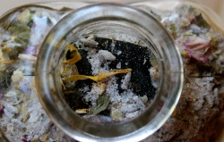 view of inside the jar